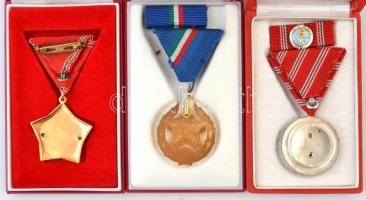 1951. "Közbiztonsági Érem" arany fokozata a rendőrség tagjai részére, aranyozott kitünteté...