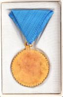 ~1980. "Véradás Szervezésért" aranyozott, zománcozott fém kitüntetés, szalaggal eredeti to...