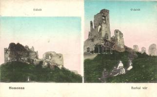 Homonna, Humenné; Barkai vár / castle (Rb)