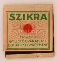 cca 1930 Szikra gyújtó használatlan csomag gyufa