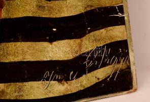 Szilágyi Imre(1942-): Rabbi. Olaj, farost, jelzett, 50x40 cm