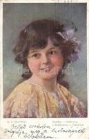 40 db RÉGI motívumlap, Muttich művészlapok, vegyes minőség / 40 old Muttich art postcards, mixed qua...