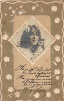 8 db RÉGI motívumlap, dombornyomott litho művészlapok, vegyes minőség / 8 old embossed litho art pos...