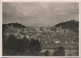 cca 1920 Brassó, Románia, hátoldalon feliratozott fotó, 11x16 cm / Brasov, Romania, photo, 11x16 cm