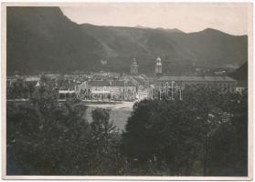 cca 1920 Brassó, Románia, hátoldalon feliratozott fotó, 11x16 cm / Brasov, Romania, photo, 11x16 cm