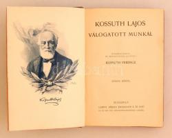Remekírók Képes Könyvtára 2 kötet: Leopardi és Musset, Kossuth Lajos munkái.  Liliomos Gottermayer k...