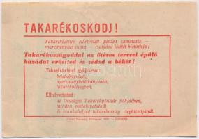 1951 Tervkölcsön kisplakát 12x17 cm