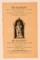 1926 Budapest és a magyar föld. Az Ember - nemzetközi embervédelmi kiállítás tájékoztatója. 15p borító nélkül