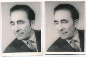 Kömpöczi Balogh Endre (1911-1977): Vázlatfüzet: kettő ceruza rajz, 4 db akvarell, 2 szén, 1 tempera,...