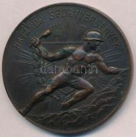 ~1940-1950. Határőr Sportversenyek Br emlékérem (47mm) T:2