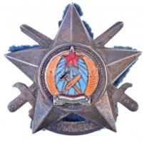 ~1949-1950. "Haditorna" zománcozott fém jelvény + "Határőr" zománcozott fém jelv...