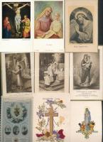 cca 1900-1945 Vegyes szentkép tétel, kb. 100 db, különféle állapotban, különféle méretben