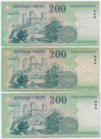 2004-2007. 200Ft (6x) T:III