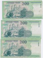 2004-2007. 200Ft (6x) T:III