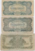 1944. 1P-100P (10x) "A Vörös Hadsereg Parancsoksága" T:III,III-