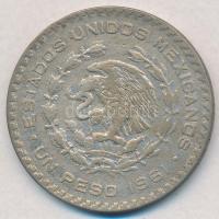 Mexikó 1961. 1P Ag Függetlenség T:2 Mexico 1961. 1 Peso Ag Independence C:XF