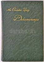 Az Érdekes Újság Dekameronja 1-10. kötet. Szerkeszti Kabos Ede. Száz magyar író száz legjobb novellá...