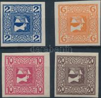 Hírlapbélyeg sor (157**, 159**), Newspaper stamp set (157**, 159**)