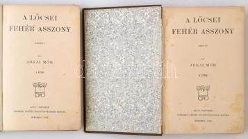 Jókai Mór: A lőcsei fehér asszony 1-2. Budapest, 1904, Révai Testvérek Irodalmi Intézet Rt. Kiadói a...