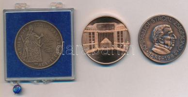 Bartos Endre (1930-2006) 1989. "Mezőgazdasági Biotechnológiai Kutatóközpont - Gödöllő" két...