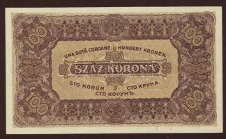 1923. 100K "Magyar Pénzjegy..." T:I