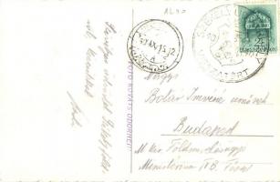 Székelyudvarhely, Odorheiu Secuiesc; Batthyányi tér, gyógyszertár, Martinovitsné vaskereskedése, ban...