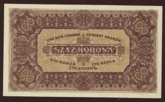 1923. 100K "Magyar Pénzjegy..." T:I