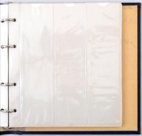 Használt "KA-BE NUMIS" érmeberakó album, jó állapotban, karton védőborítóval