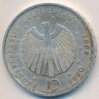 Németország 2006F 10E Ag "Labdarúgó VB - Brandenburgi kapu" T:2
Germany 2006F 10 Euro Ag ...