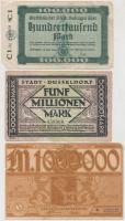 Németország / Weimari Köztársaság 1923. 6db klf szükségpénz, közte Aachen, Bréma, Düsseldorf T:III Germany / Weimar Republic 1923. 6pcs of diff necessity notes, including Aachen, Bremen, Düsseldorf C:F