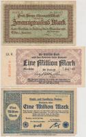 Németország / Weimari Köztársaság 1923. 6db klf szükségpénz, közte Aachen, Bréma, Düsseldorf T:III
...