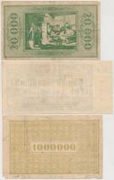 Németország / Weimari Köztársaság 1923. 6db klf szükségpénz, közte Aachen, Bréma, Düsseldorf T:III
...