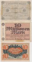 Németország / Weimari Köztársaság 1923. 6db klf szükségpénz, közte Bielefeld, Hannover, Herne T:III Germany / Weimar Republic 1923. 6pcs of diff necessity notes, including Bielefeld, Hannover, Herne C:F