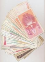 Jugoszlávia 1963-1994. 30db-os vegyes bankjegy tétel T:II,III,III-
Yugoslavia 1963-1994. 30pcs of v...