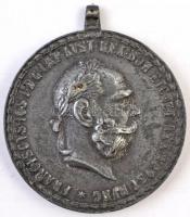 1914-1916. "Bronz Katonai Érdemérem" hadifém kitüntetés korona díszítmény és mellszalag né...