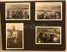 1940-41 Német katonák képes frontnaplója. 140 db kép a háború első éveiből, Hollandia megszállása, f...