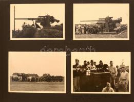 1940-41 Német katonák képes frontnaplója. 140 db kép a háború első éveiből, Hollandia megszállása, f...