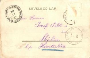 1899 Mali Losinj, Lussinpiccolo; Kikötő / port. Kosmos  litho (EB)