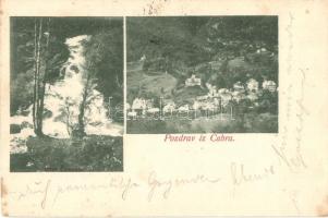 Cabar, Látkép, vízesés / general view, waterfall (EB)