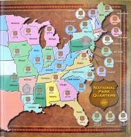 Amerikai Egyesült Államok 2010-2011. 25c (7xklf) Oregon, California, Arizona, Wyoming, Montana, Arka...