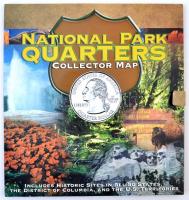 Amerikai Egyesült Államok 2010-2011. 25c (7xklf) Oregon, California, Arizona, Wyoming, Montana, Arka...