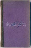 1898 Veszprém vármegye, házalókönyv okmánybélyeggel, a házalást tiltó városok jegyzékével