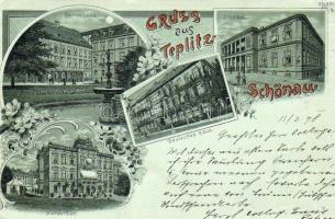 Teplitz-Schönau 1898 Litho