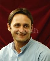 cca 1974 Trokán Péter színészről készült 3 db szabadon felhasználható negatív, 6x7 cm