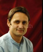 cca 1974 Trokán Péter színészről készült 3 db szabadon felhasználható negatív, 6x7 cm