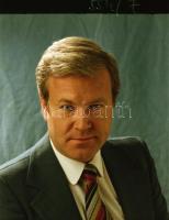 cca 1973 Gálvölgyi János színészről készült 3 db szabadon felhasználható negatív, 6x7 cm