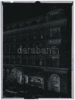 cca 1981 Budapest, a Hungarotex székházáról és környezetőről készült, 4 db szabadon felhasználható n...