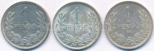 1937-1939. 1P Ag (3xklf) T:2