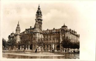 1937 Győr, Városháza, Dobos Fotó, photo