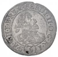 Ausztria 1624. 3kr Ag "II. Ferdinánd" (1,66g) T:2-,3 Austria 1624. 3 Kreuzer Ag "Ferdinand II" (1,66g) C:VF,F Krause KM#493